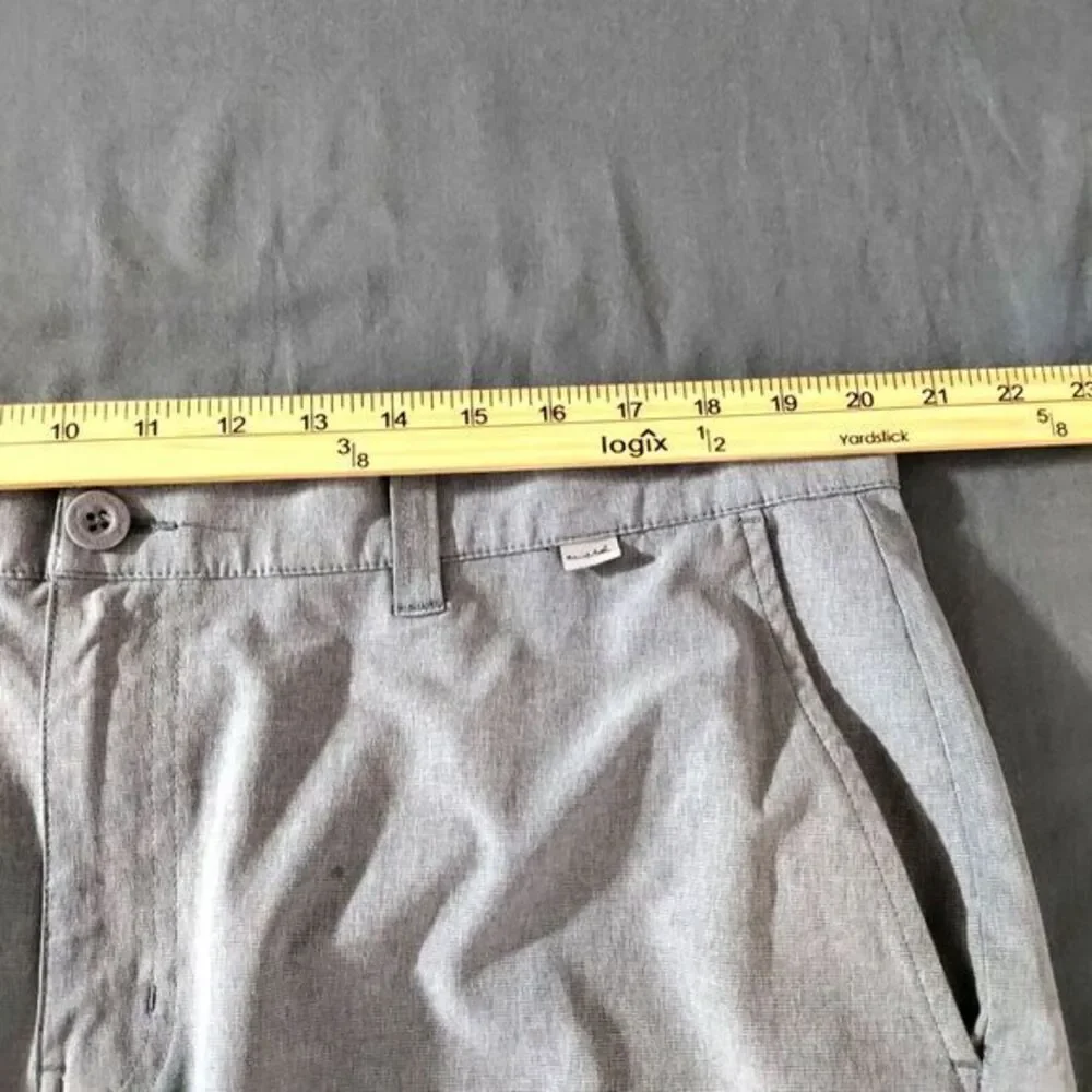 Travis Mathew Gray Stretch Performance Golf‎ Resort Preppy Beach Shorts Men 40